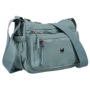 Miejska torebka damska w niebieskim kolorze - Peterson