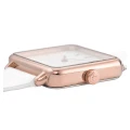 Zegarek CLUSE La Tetragone Rose Gold White/White CL60006