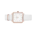 Zegarek CLUSE La Tetragone Rose Gold White/White CL60006