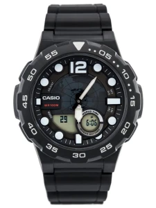ZEGAREK MĘSKI CASIO AEQ-100W 1AV (zd070a) - WORLD TIME