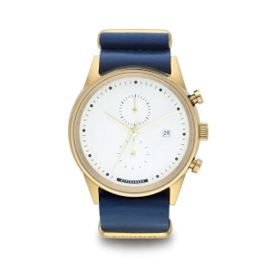 Zegarek HyperGrand Maverick Chrono Nautical Blue Leather NWM3NTBL