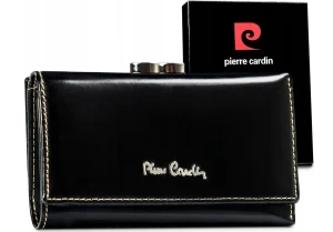 Klasyczny portfel damski ze skóry naturalnej - Pierre Cardin
