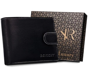 Elegancki portfel męski RFID Protect - Rovicky
