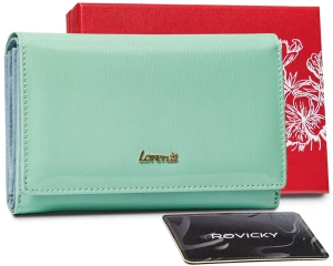 Portfel damski na karty RFID Protect - Lorenti