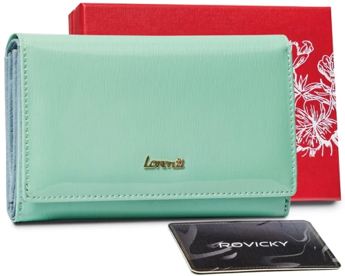 Portfel damski na karty RFID Protect - Lorenti
