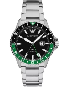 ZEGAREK MĘSKI EMPORIO ARMANI AR11589 - Diver GMT
