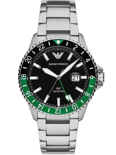 ZEGAREK MĘSKI EMPORIO ARMANI AR11589 - Diver GMT