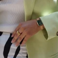 ZEGAREK DAMSKI DANIEL WELLINGTON Quadro Pressed Evergold Emerald 20mm DW00100561