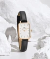 ZEGAREK DAMSKI DANIEL WELLINGTON DW00100434 - Quadro Pressed Sheffield Gold 32mm