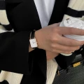 ZEGAREK DAMSKI DANIEL WELLINGTON DW00100434 - Quadro Pressed Sheffield Gold 32mm