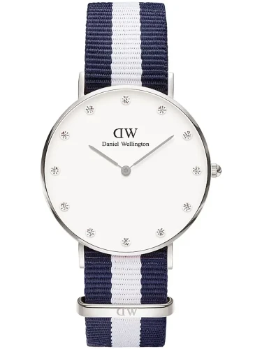 ZEGAREK DAMSKI DANIEL WELLINGTON Glasgow Silver DW00100082