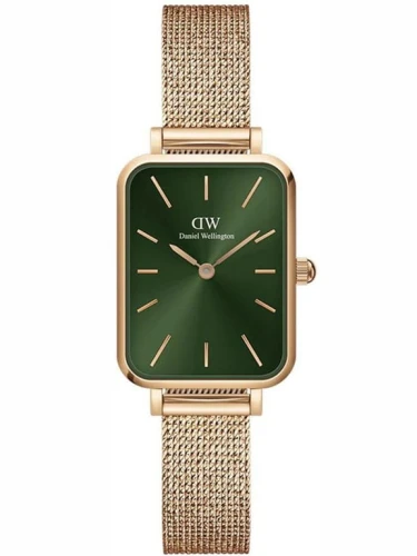 ZEGAREK DAMSKI DANIEL WELLINGTON Quadro Pressed Melrose Emerald 20mm DW00100445