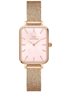 ZEGAREK DAMSKI DANIEL WELLINGTON Quadro Pressed Melrose Pearl 20mm DW00100510