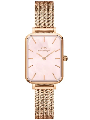 ZEGAREK DAMSKI DANIEL WELLINGTON Quadro Pressed Melrose Pearl 20mm DW00100510
