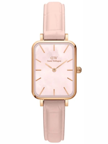 ZEGAREK DAMSKI DANIEL WELLINGTON Quadro Pressed Melrose Pearl 20mm DW00100508