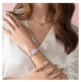 ZEGAREK DAMSKI DANIEL WELLINGTON Quadro Pressed Melrose Pearl 20mm DW00100508