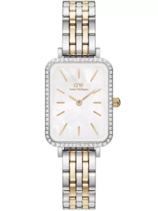 ZEGAREK DAMSKI DANIEL WELLINGTON Quadro Lumine Bezel 5-Link Two-Tone DW00100671
