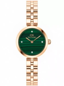 ZEGAREK DAMSKI DANIEL WELLINGTON Elan Lumine Malachite Rose Gold 22mm DW00100721