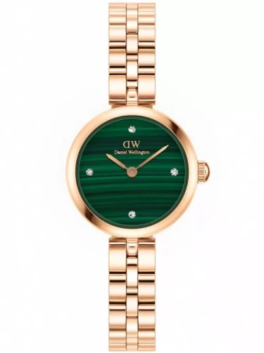 ZEGAREK DAMSKI DANIEL WELLINGTON Elan Lumine Malachite Rose Gold 22mm DW00100721