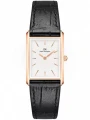 ZEGAREK DAMSKI DANIEL WELLINGTON Bound Black Crocodile Rose Gold 24mm DW00100698