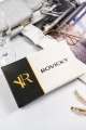 Duży, różowy portfel damski  ze skóry ekologicznej - Rovicky
